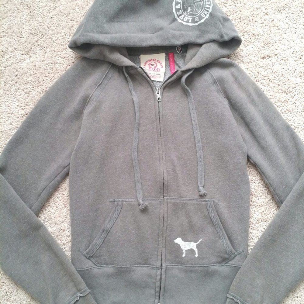 Victoria's Secret PINK Womens Graphic Hoodie XS